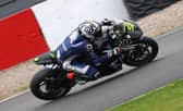 Dessoy in action at Donington test.