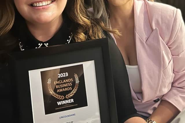 The Little Cleaning Company's officer & operations manager Emma Lee (left) and owner Emma Jacklin.