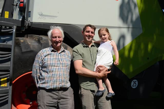 Peter, Mathew and Cara Grant.