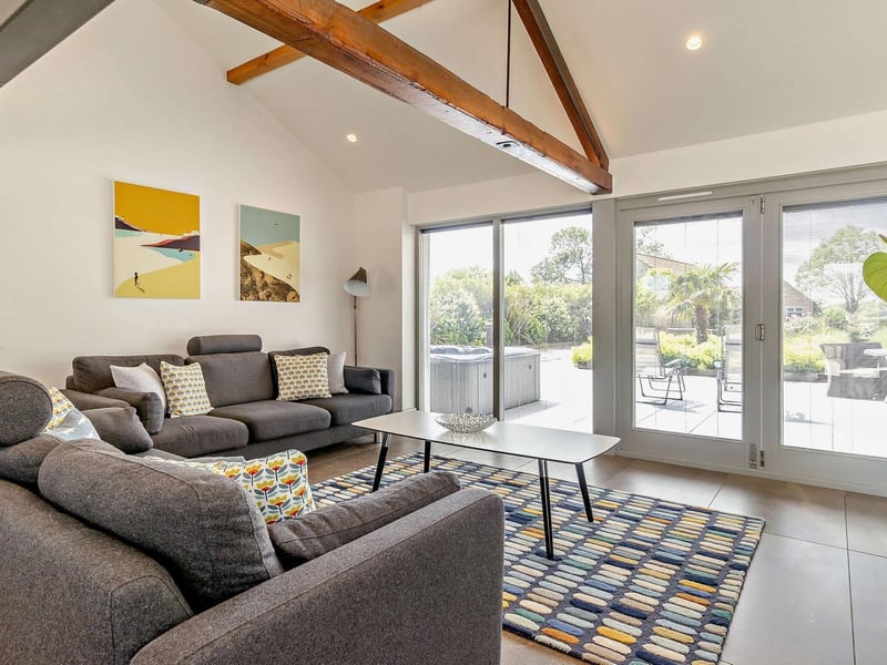 The living area.