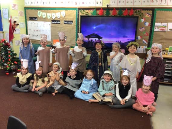 Edward Richardson Primary School's Foundation children in their Nativity.