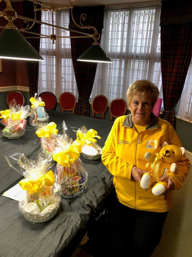 Organiser and chairman of Marie Curie's Lincoln Fundraising group, Robina Cameron, who died in April 2022.
