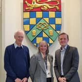 Three Independent councillors have formed a coalition with Conservatives to take control of South Kesteven District Council. From left - Councillors Paul Wood, Penny Milnes and Conservative Leader Graham Jeal Photo: Submitted