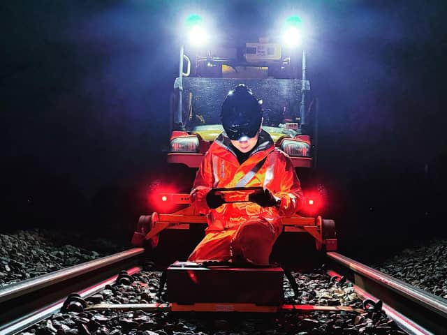 Work being carried out over Christmas 2023 by Network Rail (submitted).