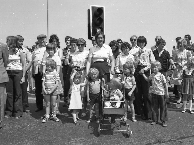 The pageant was revived the previous year to mark the Queen's Silver Jubilee, but on that occasion rain put a dampener on things.