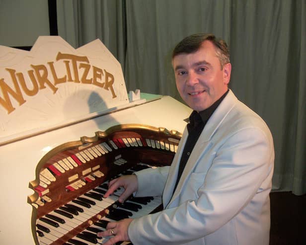 Organist Nicholas Martin BEM