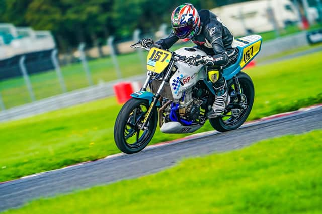 Kyle Jenkins in action at Donington Park. Photo: Camipix.