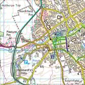 Louth's roadworks Phase 2  Road Closure and Diversion Route Plan for Church Street. Image: LCC