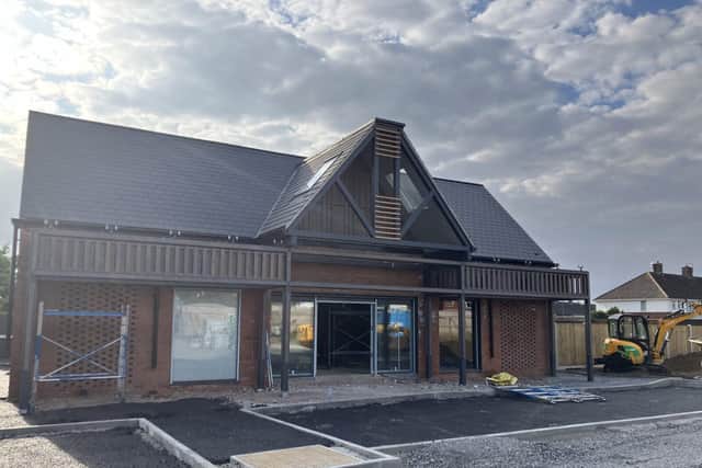 Lincolnshire Co-op Scartho Food Store under construction