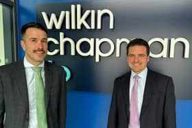 L-R: New partner Luke Rees featured with Ed Capes