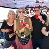 Members of the Skegness branch of the Royal British Legion on Skegness Pier.