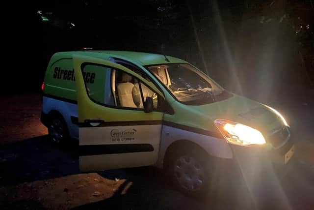 The Community Safety Team is out on patrol