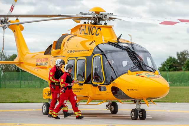 The Lincs and Notts Air Ambulance has just recorded its busiest June on record.