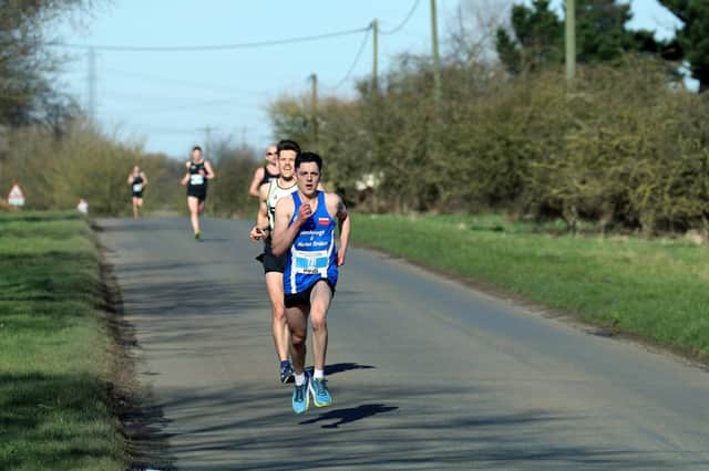 Jordan Skelly impressed at the Boston Marathon. Pic by John Rainsforth.