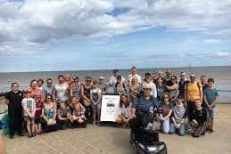 A beach clean is to be held in memory of Paul Marshall, who led volunteers in collecting rubbish at many events over the years.