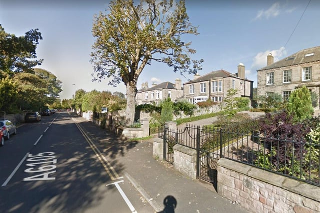 There were four sales on Castle Terrace, Berwick, with an average price of £553,750.