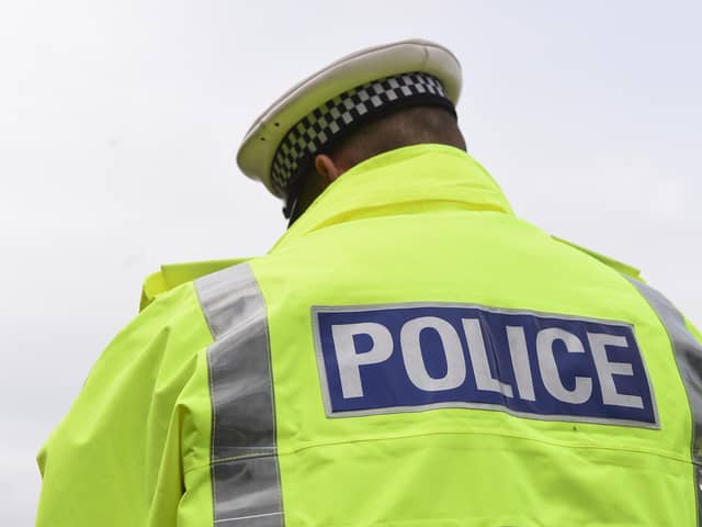 Police signage