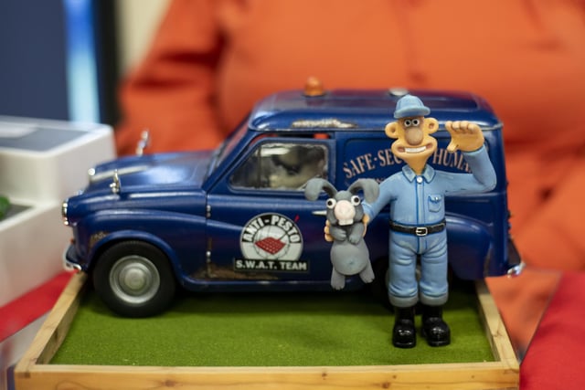 A Wallace and Grommit Anti-Pesto van displayed by Lincoln Model Club. Photo: HOLLY PARKINSON