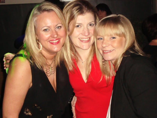 A trio that appeared in the Louth Leader as part of its Big Night Out feature.