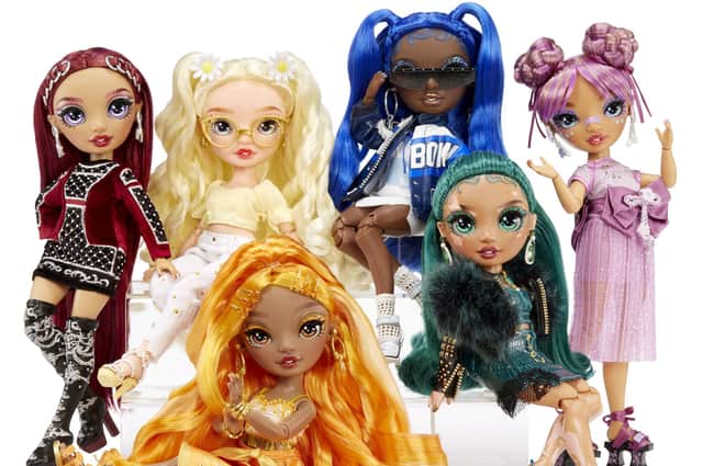 Rainbow High's new series of dolls features characters with vitiligo and albinism