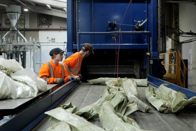 The recycled material will be used to manufacture brand new tree shelters.
