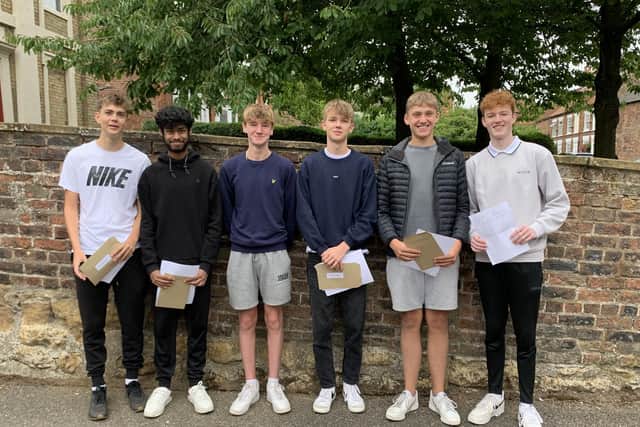 Celebrating success at Caistor Grammar School