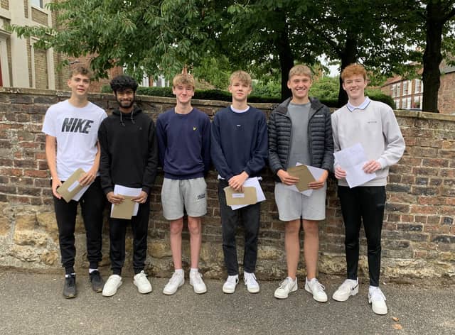 Celebrating success at Caistor Grammar School