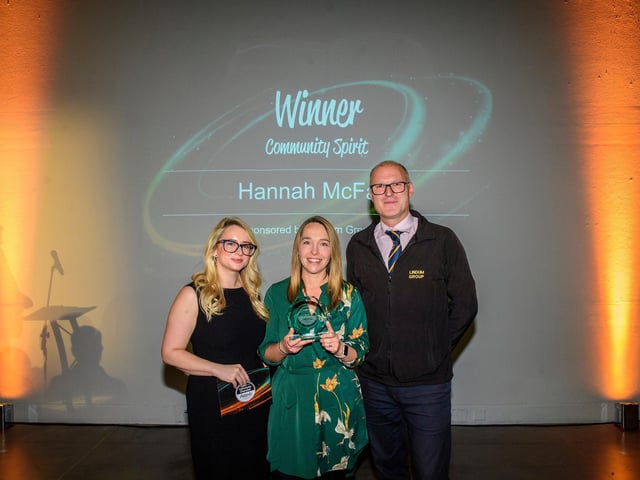 Hannah McFau, got the Community Spirit award for community work in Navenby. Photo: Chris Vaughan Photography for NKDC