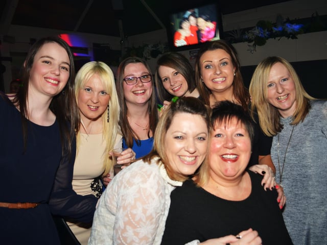 A group that appeared in the Louth Leader as part of its Big Night Out feature.