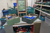 Proceeds from the coffee mornings go to help the food bank.