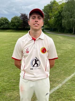 Tom Hackett took five wickets for Horncastle.