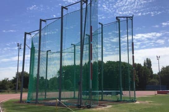An example of the new throwing cage coming to the PRSA.