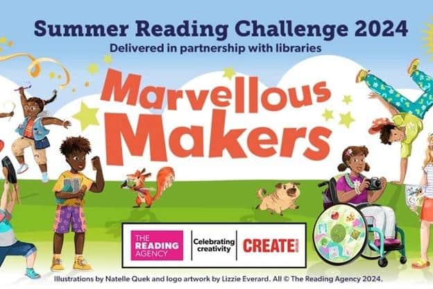 Summer Reading Challenge at Louth Library - Illustrated by artist Natelle Quek