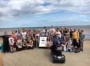 Thirteen bags of rubbish were collected in the Great British Beach Clean in Skegness.