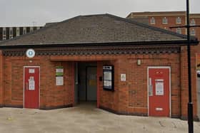 The public toilets on Roseway, Gainsborough