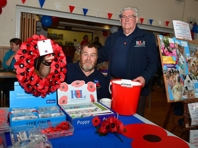 Shane Thompson and Peter Nichols of RBL, Wainfleet Branch