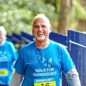 Walkers taking part in Walk for Parkinson's