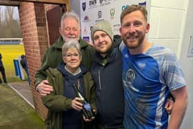 Luke Wilson was named man of the match against Melton Town