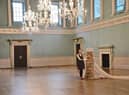 Sanyukta Shrestha’s sustainable couture dress has been chosen as one of the 10 curated unique displays at ‘You Choose’ exhibition in Fashion Museum, Bath.