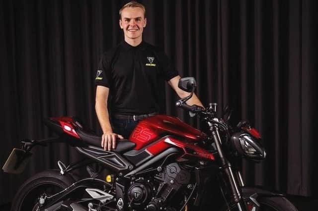 Aaron Silvester will race in the new Sportbike series next year. Photo: Triumph Racing.
