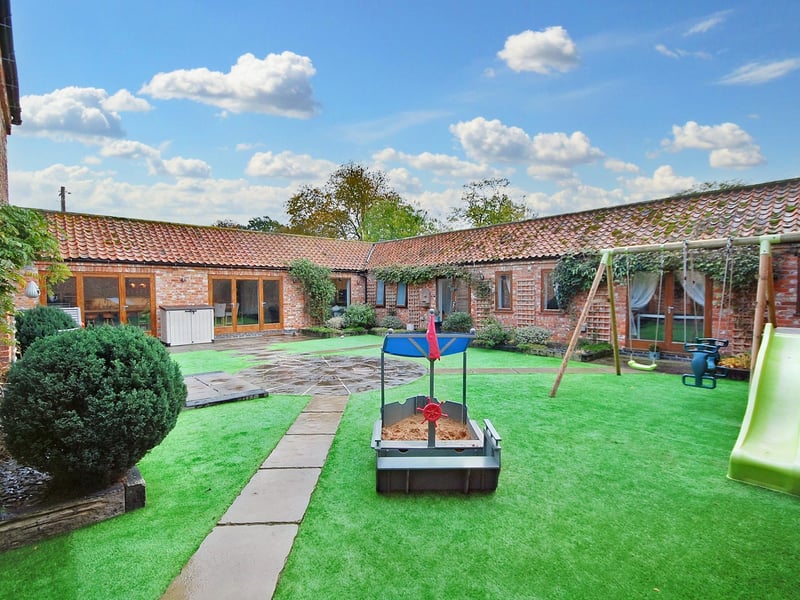 Another angle on the courtyard garden.
