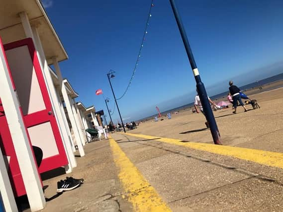 Mablethorpe beach. Photo: ELDC