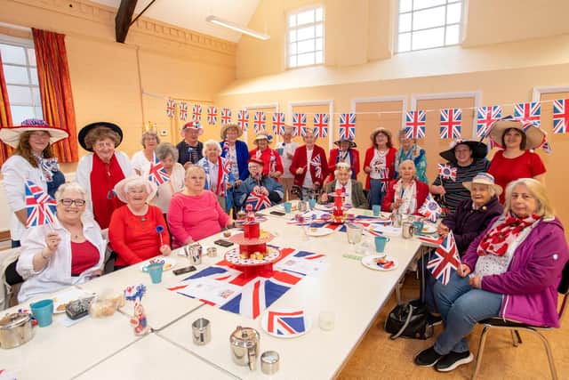 Louth Young At Heart club's Jubilee party.