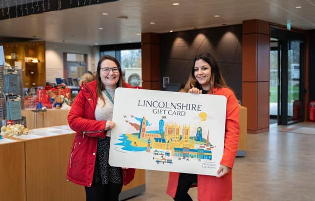 From left - Holly Christianson and Rebecca Johnson from Destination Lincolnshire
