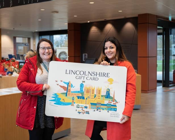 From left - Holly Christianson and Rebecca Johnson from Destination Lincolnshire