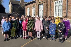Class 4 at Mrs Mary King's School, Martin.