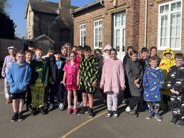 Class 4 at Mrs Mary King's School, Martin.