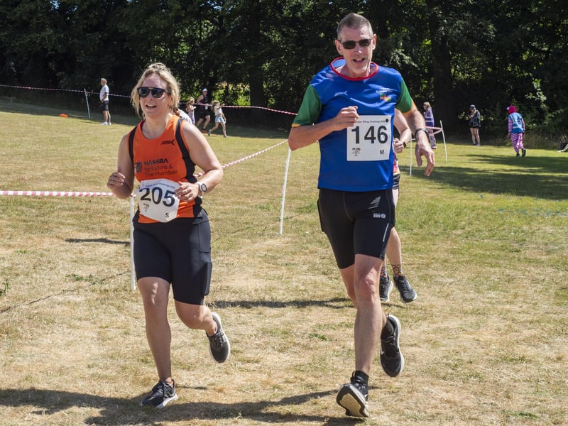 Charlotte Halliday and Chris Ede her coach. Photo: Holly Parkinson