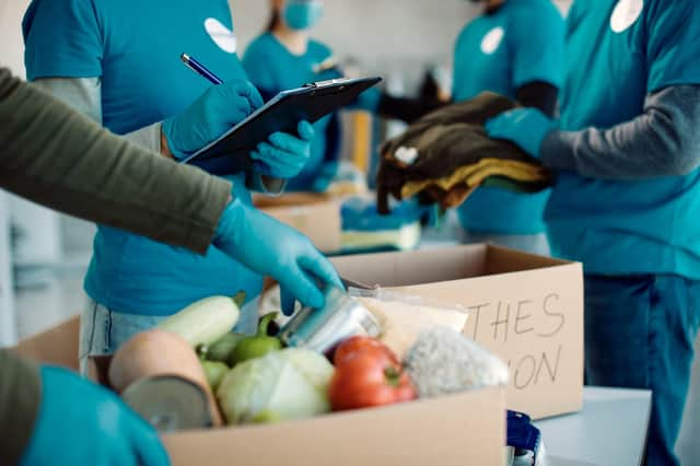 Foodbank volunteers