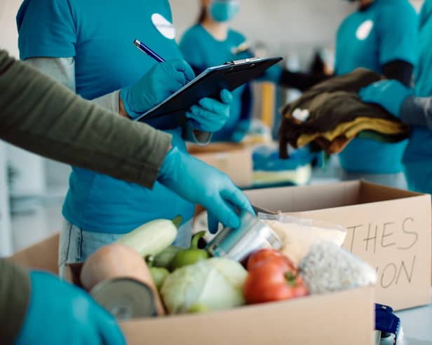 Foodbank volunteers